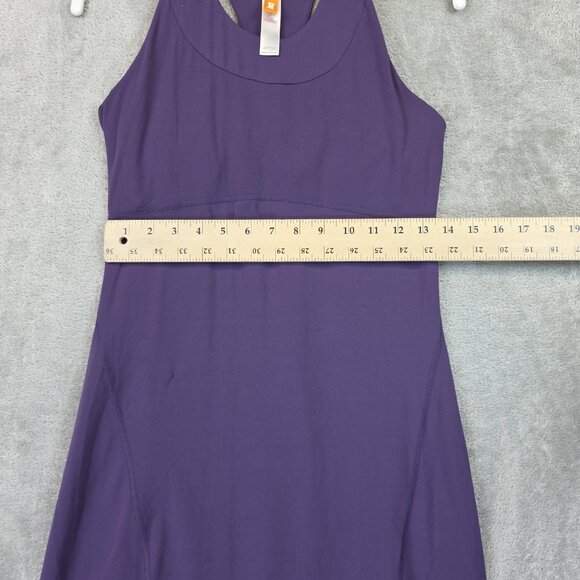 Lucy Dress Womens Small Purple Racerback Athletic A-Line Supplex Nylon Shelf Bra - Picture 6 of 8
